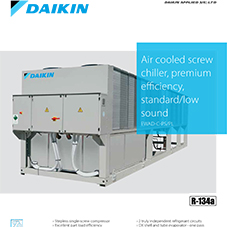 EWAD-C-PS/PL: Air cooled screw chiller
