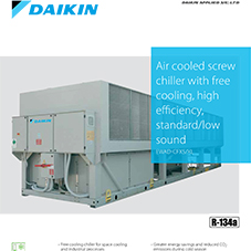 EWAD-CFXS/XL: Air cooled screw chiller