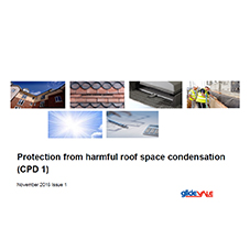 Protection from harmful roof space condensation