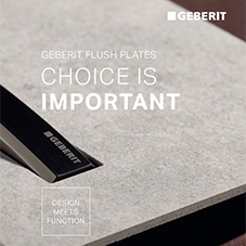 Geberit Flush Plates: Choice is Important