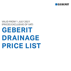 Drainage Price List Sterling