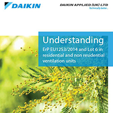 Understanding ErP EU1253/2014 and Lot 6 in residential and non residential ventilation units