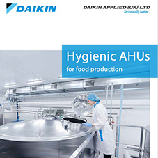 Hygienic AHUs for food production