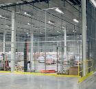 Troax wire mesh partitioning creates secure storage facility for Imperial Tobacco