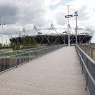 Hoppings Softwood Products supply timber decking at London 2012 Olympics