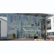 Aluminium windows for Dunfermline High School