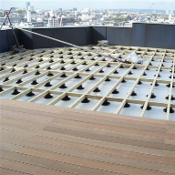 Decking Support Pads For London Office Development
