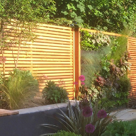 Western Red Cedar and Ipe Hardwood for garden refurbishment