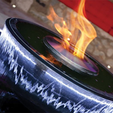 Smart Fire products create a ”chalice of fire”