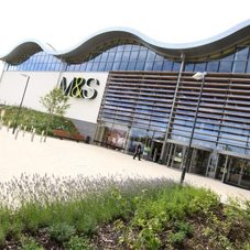 Knauf insulation at most carbon efficient M&S store