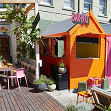 Wallbarn supports rooftop terrace at The Big Chill