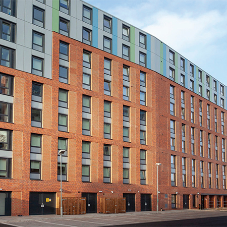 Glazing solution for new-build student accommodation